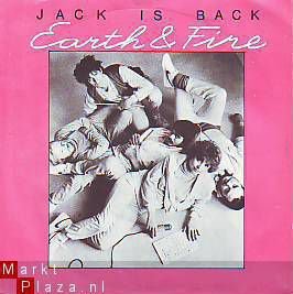 VINYLSINGLE * EARTH & FIRE * JACK IS BACK * HOLLAND 7