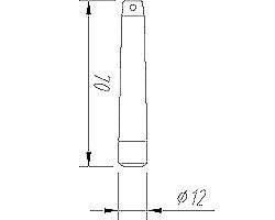 Truss pennen Coniche. 0,25 euro per stuk,,, - 1