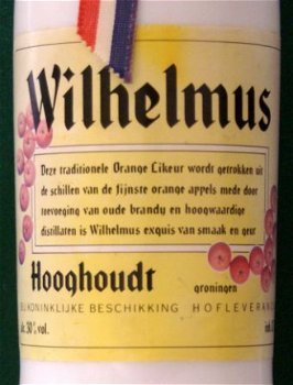 Porseleinen fles Wilhelmus Orange Likeur (Hooghoudt) - 1