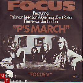 VINYLSINGLE * FOCUS * P'S MARCH * HOLLAND 7