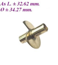 === Comtoise wekker onderdeel = oud === 20619