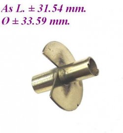 === Comtoise wekker onderdeel = oud === 20618