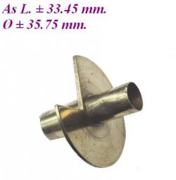 === Comtoise wekker onderdeel = oud === 20616