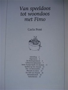 Hobbycahier Van speeldoos tot woondoos met Fimo Carla Pont