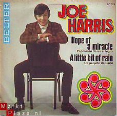 VINYLSINGLE * JOE HARRIS  * HOPE OF A MIRACLE * SPAIN 7" *