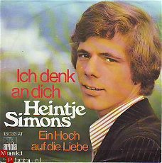 VINYLSINGLE * HEINTJE  * ICH DENK AN DICH * GERMANY 7" *