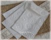 Bewerkte pergamijn zakjes, knopen. Per 10 stuks - 1 - Thumbnail