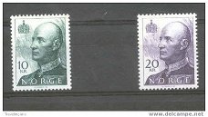 Noorwegen 1993 Koning Harald V Yvert 1088/89 postfris