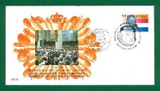 FDC OSE-28 10-07-84 - 400e sterfdag Willem van Oranje Delft