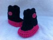 Gehaakte baby uggs - 1 - Thumbnail