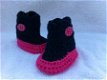 Gehaakte baby uggs - 1 - Thumbnail