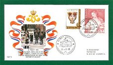 FDC OSE-34 27-3-85 Kranslegging bij Onbekende Soldaat (It)-X