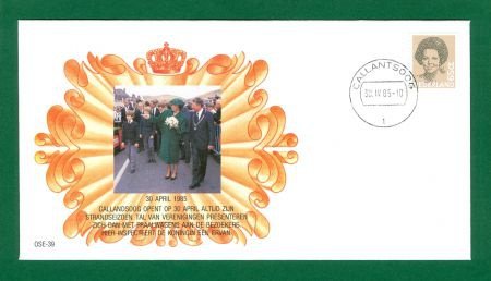 FDC OSE-39 30-4-1985 - Koninginnedag in Callantsoog (N.H.) - 1