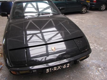 Porsche 924 compleet voor demontage sloopauto inkoop - 1