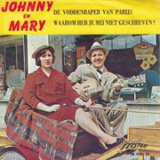 VINYLSINGLE * JOHNNY HOES & MARY*  DE VODDENRAPER VAN PARIJS