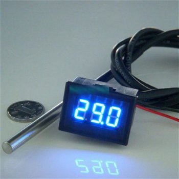 mini led Thermometer houtkachel koelkast diepvries-GE00401 - 1