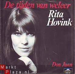 VINYLSINGLE * RITA HOVINK * DE TIJDEN VAN WELEER *HOLLAND 7