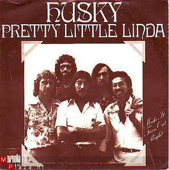 VINYLSINGLE * HUSKY * PRETTY LITTLE LINDA * HOLLAND 7