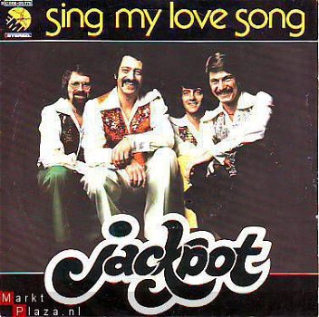 VINYLSINGLE * JACKPOT * SING MY LOVE SONG * ITALY 7