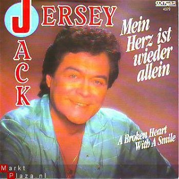 VINYLSINGLE * JACK JERSEY * MEIN HERZ IST WIEDER ALLEIN - 1