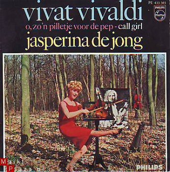 VINYLSINGLE * JASPERINA DE JONG * VIVAT VIVALDI * HOLLAND 7