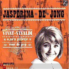 VINYLSINGLE *JASPERINA DE JONG *  VIVAT VIVALDI * HOLLAND 7"