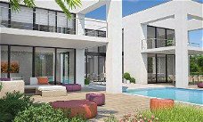 Moderne luxe nieuwbouw villa`s met zeezicht te koop, Marbell