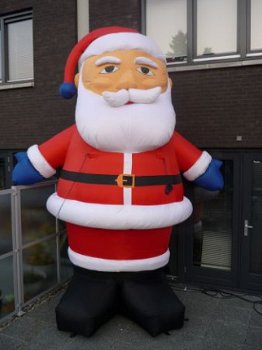 opblaasbare huur verhuur kerstman kerst kerstboom nijverdal - 1