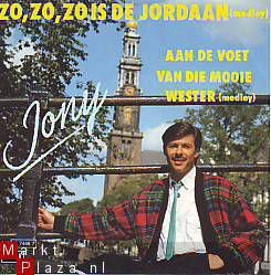 VINYLSINGLE * JONY * ZO,ZO, ZO IS DE JORDAAN * HOLLAND 7