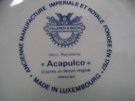 onderbordje Villeroy& Boch Acapulco in goede staat - 1