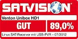 Venton Unibox HD1 Satelliet ontvanger - 1 - Thumbnail