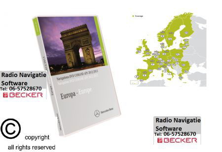 Alle Becker/Mercedes Comand Aps DVD/Audio Aps 50/30 CDs 2014 - Afbeelding 3