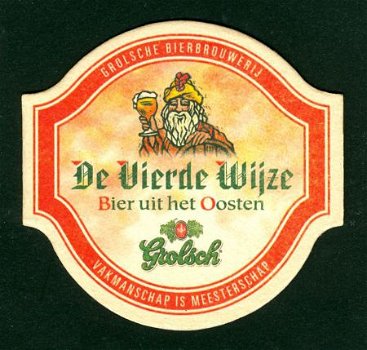Bierviltje De Vierde Wijze (Grolsch) - 1