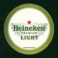 Bierviltje Heineken Premium Light