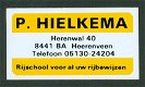 Sticker P. Hielkema Rijschool (Heerenveen) - 1 - Thumbnail