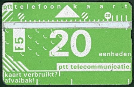 Telefoonkaart F5 20 eenheden / Centraal Beheer Apeldoorn - 1