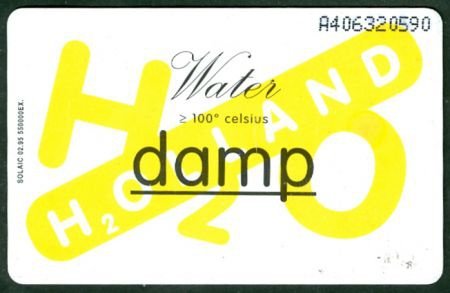Telefoonkaart Dampende schotels / Waterdamp (PTT Telecom) - 1