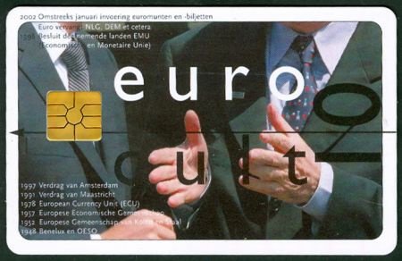 Telefoonkaart Euro Cult 10 / Euro Code (PTT Telecom) - 1