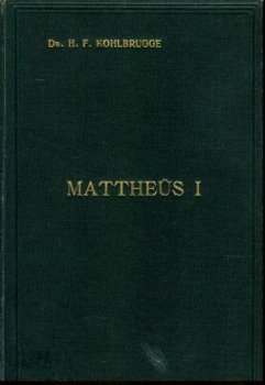 HF Kohlbrugge; Mattheus 1 - 1