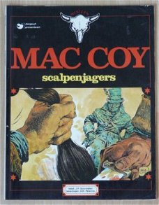 Strip Boek, Mac Coy, Scalpenjagers, Nummer 7, Dargaud, 1984.