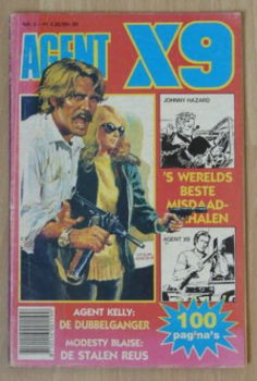 Strip Boek, AGENT X9, Nummer 3, Semic Magazines.(Nr.1) - 0