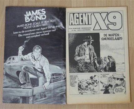 Strip Boek, AGENT X9, Nummer 3, Semic Magazines.(Nr.1) - 1