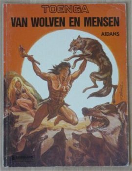 Strip Boek, Toenga, Van Wolven En Mensen, Nummer 3, Lombard, 1975. - 0