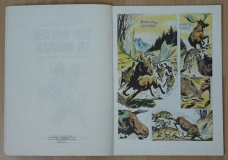 Strip Boek, Toenga, Van Wolven En Mensen, Nummer 3, Lombard, 1975. - 1