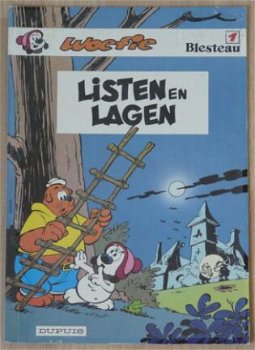 Strip Boek, Woefie, Listen En Lagen, Nummer 1, Dupuis, 1981. - 0