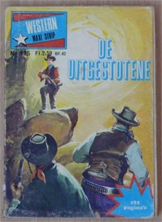 Strip Boekje, Maxi Strip Serie, WESTERN, De Uitgestotene, Nummer 125, Baldakijn.