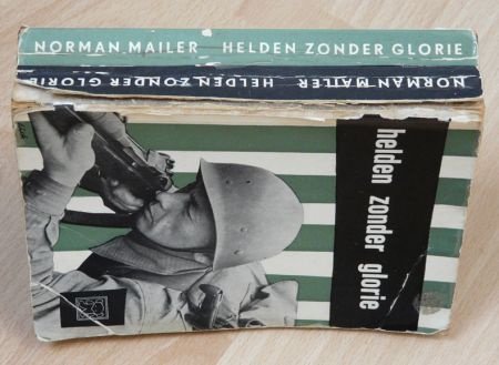 Boek, helden zonder glorie / The naked and the dead - achtste druk, Norman Mailer, 1956. - 1