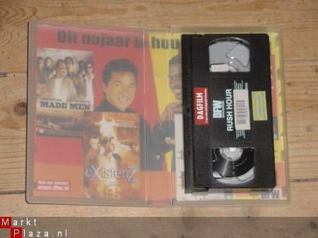 VHS-titel; RUSH HOUR met Jackie Chan & Chris Tucker. - 3
