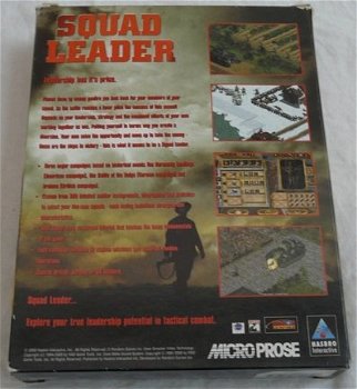 PC Spel / Game, MICRO PROSE, SQUAD LEADER, CD-ROM, compleet met doos. - 1