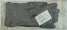 Handschoenen, NBC, Chemisch Strijdmiddelwerend, Koninklijke Landmacht, maat: 9½, 1974.(Nr.1)
